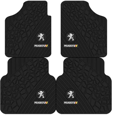 4 pièces Tapis De Sol Voiture, pour Peugeot 406 Coupe 1997-2025 Tapis de Sol Durable Imperméables et Antidérapants Ensemble intérieur