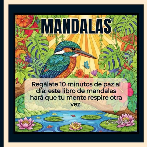 Mandalas para colorear adultos / antiestrés