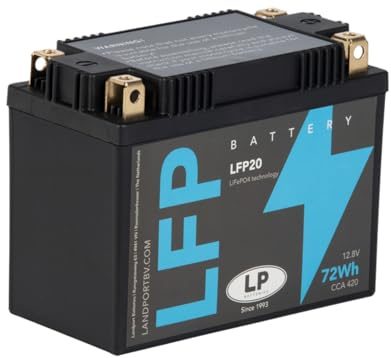 aCCOSSATO ml lFP20 – 181 Batterie au lithium pour voxan Cafe Racer, 1000, (2000 – 2010)