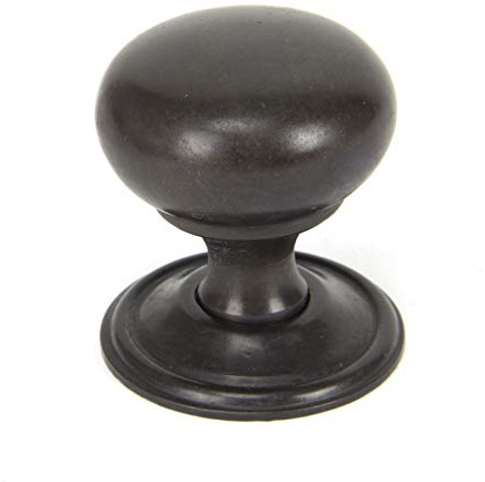 From The Anvil Aged Bronze Mushroom Cabinet Knob 32mm
