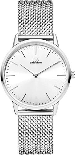 Danish Design Damen-Uhren Analog Quarz One Size Silber 32020139