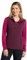 Mountain Warehouse Camber Womens Gilet - Lightweight Sleeveless Jacket, Microfleece Bodywarmer, Breathable Vest, Zipped Side Pockets - For Spring Summer, Camping, Hiking Burgundy Women's Size 8