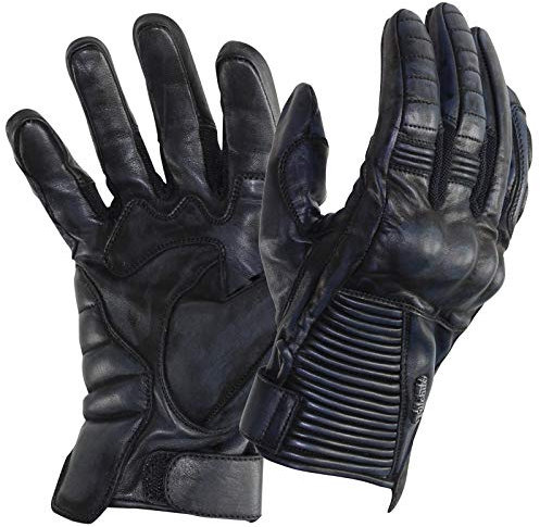 Trilobite Café Motorradhandschuhe (Dark Blue,4XL)