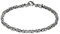 Zeeme Basic Unisex Armband 925/- Sterling Silber Glänzend weiß 315260013