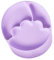 Nana's Manners,Sections et assiette à ventouse, assiette en silicone de stade 2, assiettes pour bébé et enfant à partir de 12 mois, essentiels pour bébé et tout-petit, violet