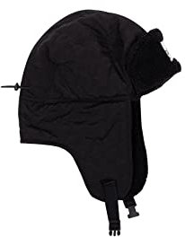 Eivy Damen Flap Sherpa Cap Baseballkappe, Black, Einheitsgröße