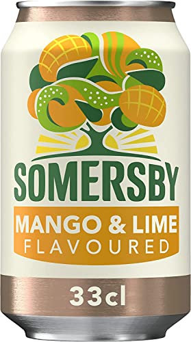 6x Somersby Mango & Lime Cider 0,33l