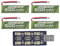 ZYGY 4PCS 1S 3.8V 80C 600mAh Lithiumbatterie mit JST-PH 2.0 Stecker Stecker und 1S sechs Kanal USB Ladegerät passend für Cineahoop Tinyhawk Mini FPV Racing RC Fernbedienung Flugzeug