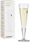 RITZENHOFF 1071035 Champagnerglas 200 ml - Serie Goldnacht Nr. 35 - Herz-Motiv mit Echt-Gold - Made in Germany