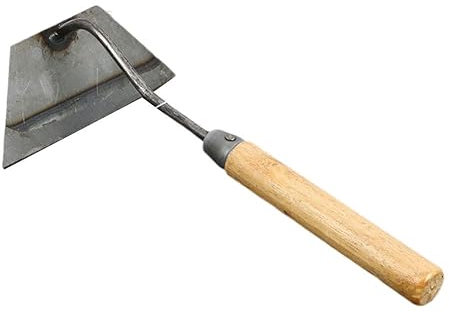 1pc Small Hardened Hollow Hoe Handheld Weeding Rake Planting Vegetable Farm Weeding Garden Agriculture Tool Accessories