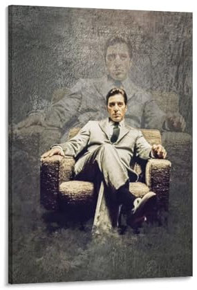 Klassisches Gangster-Film-Poster Der Pate (28), Bild-Druck, Wandkunst, Poster, Gemälde, Leinwand, Poster, Kunstwerke, Raumästhetik, 60 x 90 cm