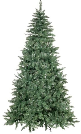 Nataland Albero di Natale Artificiale Verde Modello Plauris Altezza 210 Cm, Abete Super Folto con Effetto Realistico e Rami Con Aghi Anticaduta (210 Cm, Plauris)