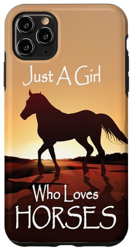 Wild Horse Equestrian Nature Girls Teens Women Case for iPhone 11 Pro Max