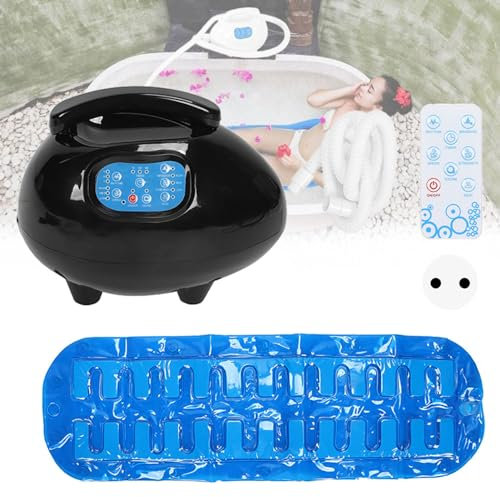 vanenferse Masseur De Bain À Bulles De Spa Portable, Machine De Soin À Bulles D'ozone, Tapis De Bulle De Massage De Baignoire Étanche, Machine De Spa De Masseur Bouillonnant
