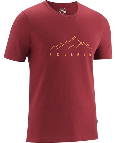 EDELRID Herren Highball IV T-Shirt, vinered, XL