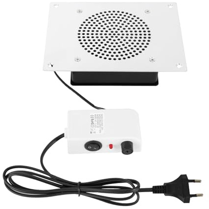 Collecteur de poussière d'ongles, aspirateur à ongles avec filtre réutilisable, outil de manucure, aspirateur à ongles à faible bruit pour vernis à ongles en gel