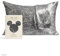 Kitsch Mickey/Minnie Satin Pillowcase with Zipper - Softer Than Silk Pillow Case for Hair & Skin Cooling | Standard Size (Mickey Maze, 1 Pack)