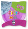 90 Piatti PIANI colorati di plastica RIUTILIZZABILI da 22cm piatti rigidi | piatti Lavabili | VARI COLORI | per feste eventi compleanni (Fucsia)
