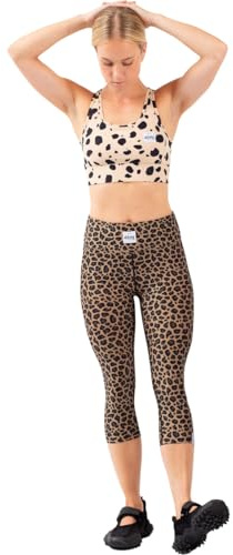 Eivy Pocket Tights 3/4 Leggings, Leopard, S EU
