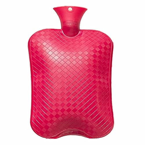 Bolsa De Agua Caliente Bolsa de Agua Caliente Reutilizable de PVC de 3 l for aliviar el Dolor con Funda Bolsa Agua Caliente