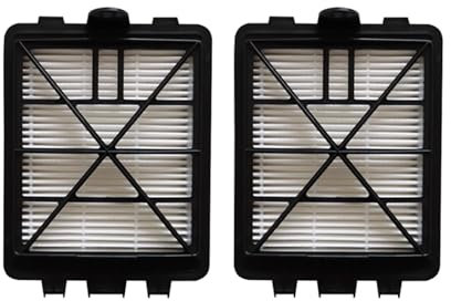 JOZJJ Filtre à Air d'échappement Compatible avec Karcher VC6 VC6100 VC6150 VC6200, 2 pièces, Accessoires for aspirateur