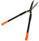 PadPure Profi-Heckenschere Manuell 78cm Edelstahl mit Orangenen Komfortgriffen - Gartenschere Groß für Hecken, Büsche & Äste | Langstielige Rasenkantenschere & Baumschere (L78xB24cm)