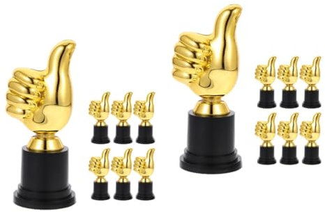 Supvox 2 Sätze Tolle Trophäe Kindertrophäe Dekoratives Trophäenmodell Aufkleber Belohnen Pokale Für Für Pokal Für Trophäendekor Plastik 6 Stück * 2