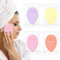 OUDQFCJ 4 Stück Peeling Schwamm Schwämme Für Gesichtsreinigung Sanfter Peeling Reinigungsschwamm Gesicht Gesichtsreinigung Sponge Sowohl für Gesichts als Auch Körperpeeling
