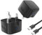 For Samsung Galaxy XCover7 XCover6 Pro XCover Pro XCover 5 XCover 4s Charger, 20W USB C Charger Plug With Type C Charger Cable Fast PD Adapter Mains UK Wall Charger (Black)