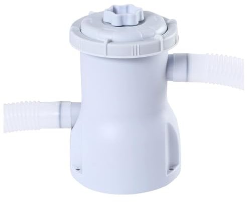 Trendi Pool Filter Pump – Easy Installation, Portable Design, Easy to Clean, Includes Filter Cartridge (530 Gal/hr)