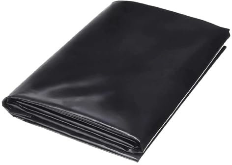 Pond Liner 1x6m 2x3m 3x4m 4x7m 5x8m 8x10m 10x15m, HDPE Pliable & Durable Tarpaulin Sealing Film Pond Membrane for Lotus Pond, Planter Box, Aquaculture, Koi Ponds, Garden Waterfall(2x3m(6.5x9.8ft))