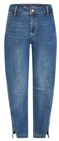 Buena Vista – Damen Barrel Jeans - Stretch – 7/8 Denim mit Schlitzen – Alltagsjeans - XS