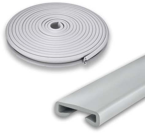 10 m PVC Handrail, Stair Handrail, Dustproof Handrail Protection, Protective Cover for Stair Railing, Indoor Stairs, Protection for Home and Home