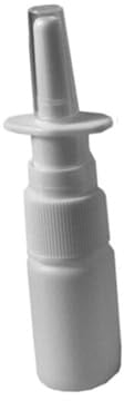 Zanthicia Universal Nasenspray Flaschen Sprühgerät Nebelnase nachfüllbare Flaschen tragbarer Behälter mit Deckel zum Sprühen für Haushalt und Büro