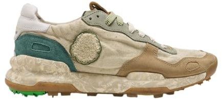 Satorisan - Chacrona Linen - Casual Sneaker Herren und Damen - Vintage Leder und Leinen Sportschuhe - Bequem, Nachhaltig und Dauerhaft