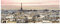 Bilderwelten Top Städte Glasbilder Wandbild Foto Kunstdruck 30 x 80 cm, Paris Hautnah