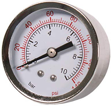 Manometer 50 mm für Druckanzeige Ersatzteil für WELDINGER Druckluftregler 1/4