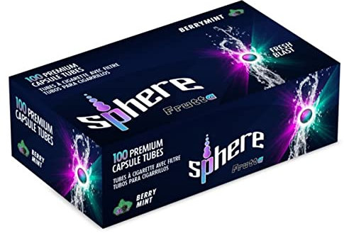 Sphère Sphere Berry Mint Click Zigarettenhülsen