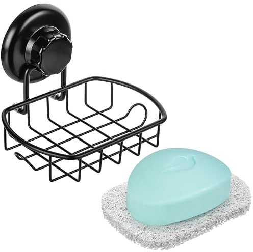 YHmall Seifenhalter mit Magnet, Seifenschalen Seifenablage seifenhalter Magnet für Bad (2er Plättchen für Magnetseifenhalter) MEHRWEG (Blau-36)