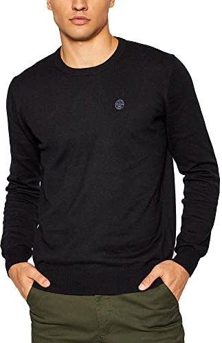 North Sails Crewneck 12 GG Maglione, Black, XX-Large Uomo