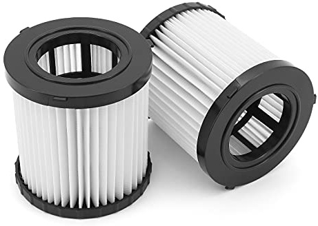 DingGreat 2 Stück DCV5801H Hepa Ersatzfilter kompatibel für DeWalt DCV580 & DCV581H Nass- und Trockensauger (mit Bürste)