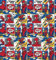 Camelot Marvel Spider-Man Baumwolldruck Stoff Kollektion – 112 cm breit – Stoff Meterware (100% Baumwollstoff – ideal zum Basteln, Quilten, Schneidern von Kindern) (Comic-Streifen)