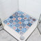 Duschmatte rutschfest 60x60 Weich Komfort: Antirutschmatte Dusche Schnell Trocknend Badewannenmatte Anti-Schimmel, Luffa PVC Duschmatte mit Ablauflöchern für Badezimmer