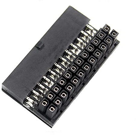 VOANZO ATX 24 Pin 90 Grad Adapter für Desktops PC Mainboard Power PSU Kabel Anschluss Adapter