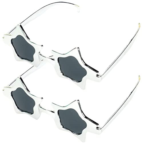 TOYANDONA Cosplay Brille Mit Sternenmotiv Für Halloween Kostüm- Und Themenpartys Leichte Partybrille Wiederverwendbar Und Komfortabel Für Karneval Maskerade
