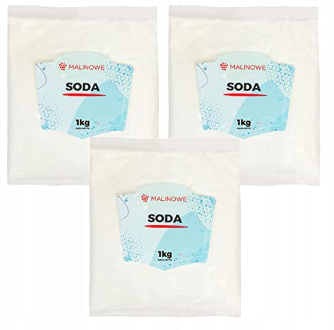 Malinowe Backpulver Baking Soda 3x1kg Natronpulver Natron