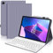 Teclado Lenovo Tab M10 Plus 3rd Gen, Lenovo Tab M10 plus 3rd Gen Funda con Teclado, Teclado Español Ñ Inalámbrico Magnético Desmontable para Lenovo Tab M10 Plus 3rd Gen, 10.61 2022, Púrpura lavanda