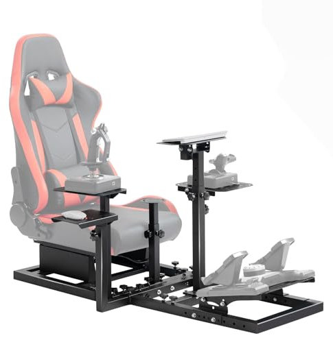 Dardoo G920 Flighting Simulator Cockpit Multifunctional compatible with HOTAS Warthog, G Saitek, Logitech G923 T80,Thrustmaster T150, Wheel Stand Not Including Wheel, Pedal, Handbrake, Throttle, Joyst