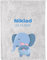 XNBTIM Personalisierte Babydecke Mit Namen, Kuscheldecke für Neugeborene, Mädchen und Jungen - Individuelles Geschenk