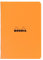 Rhodia 119168Cpack - Packung 10 Notizheft - Kladde geheftet, DIN A4 (21x29,7 cm), liniert, 48 Blatt, 80g, Orange, 1 Pack